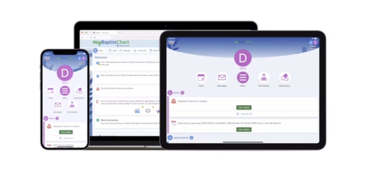 MYCHART PATIENT PORTAL BAPTIST HEALTH visual data 5